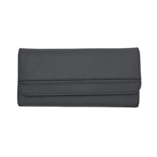 Portofel de dama din piele naturala, negru, 19/9 Magrot G015 13935
