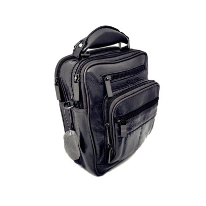 Borseta business din piele naturala 22 x19 negru Magrot 13958 - imagine 3