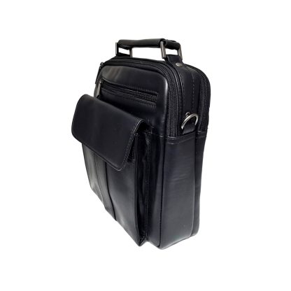 Borseta Magrot de lux din piele naturala 23/19 negru 7015 - imagine 3