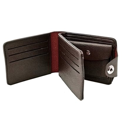Portofel Ford barbatesc, maro din piele, MAGROT 961 - imagine 3