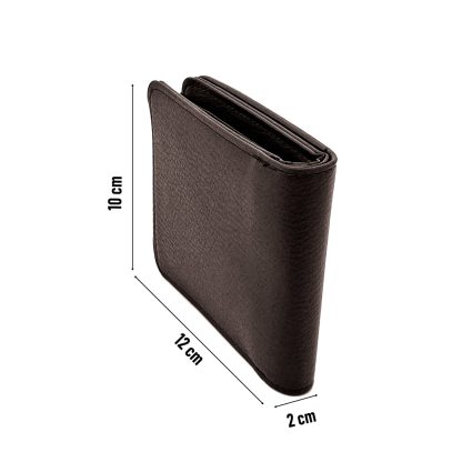 Portofel Ford barbatesc, maro din piele, MAGROT 961 - imagine 5