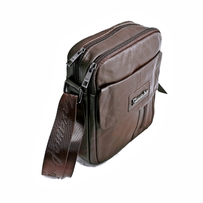 Geanta Faramo pollo din piele naturala 18/22 Magrot 2735 maro - imagine 4