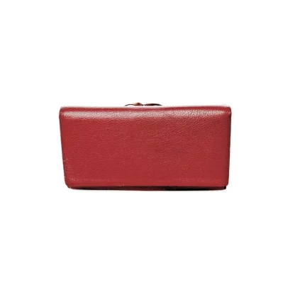 Portofel dama din piele naturala A-03 rosu original Hassion - Magrot 13765 web