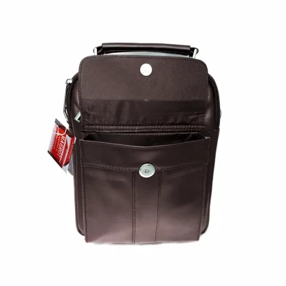 Borseta Magrot de lux din piele naturala 23 x 19 maro 20155 - imagine 2