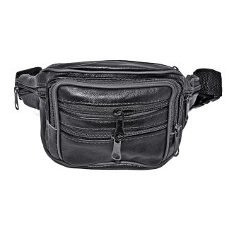 Borseta de brau, din piele naturala negru, Magrot 303 - 20009