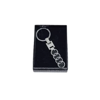 Breloc Audi premium, din metal inoxidabil, ambalat in cutie, Magrot 20386 Audi