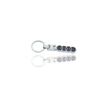 Breloc Audi premium, din metal inoxidabil, ambalat in cutie, Magrot 20386 Audi - imagine 3
