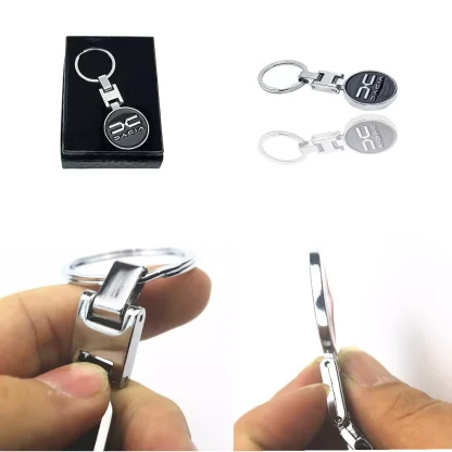 Breloc Dacia, sigla pe ambele parti, din metal, ambalat in cutie, Magrot 20383 Dacia - imagine 2