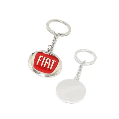 Breloc Fiat, premium, metalic, in cutie, Magrot 20321 Fiat - imagine 2