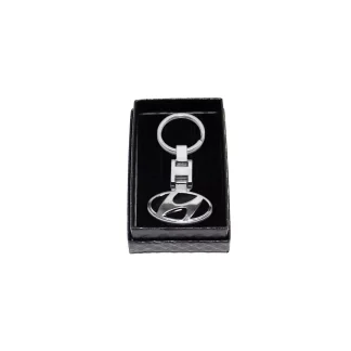 Breloc Hyundai premium 3d cu doua fete, in cutie cadou Magrot 20216