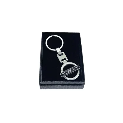 Breloc Nissan premium din inox 3d