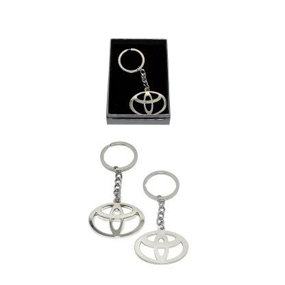 Breloc chei Toyota, lant metalic, la cutie, Magrot 20328 Toyota - imagine 2