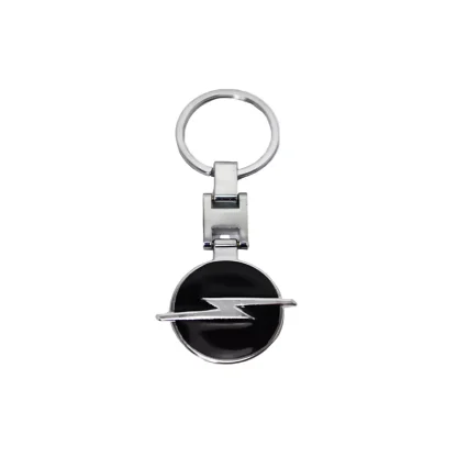 Breloc Opel 3D metalic cu două fețe - un accesoriupentru fanii Opel