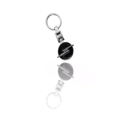 Breloc Opel 3D metalic cu două fețe - un accesoriupentru fanii Opel - imagine 2