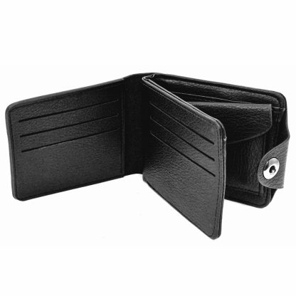 Portofel Audi barbatesc, negru din piele, MAGROT 920 - imagine 3