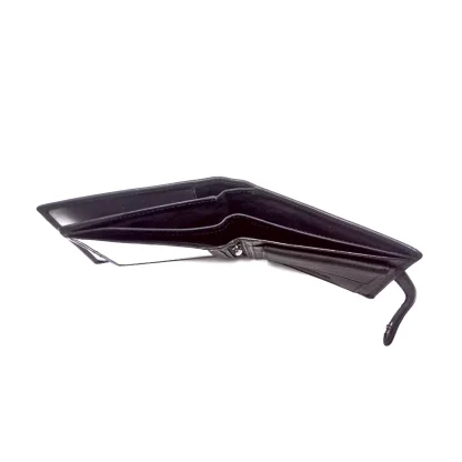 Portofel barbatesc maro inchis, Hassion F035 din piele naturala, Magrot 13889 - imagine 4