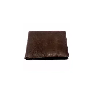 Portofel barbatesc slim din piele naturala, F051,,maro, 12/10 Magrot