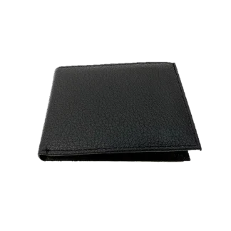 Portofel barbatesc slim din piele naturala, F051,,negru, 12/10