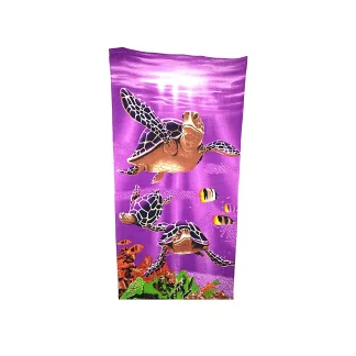 Prosop plaja, 150 x 70 cm, model broasca testoasa, magrot 20359