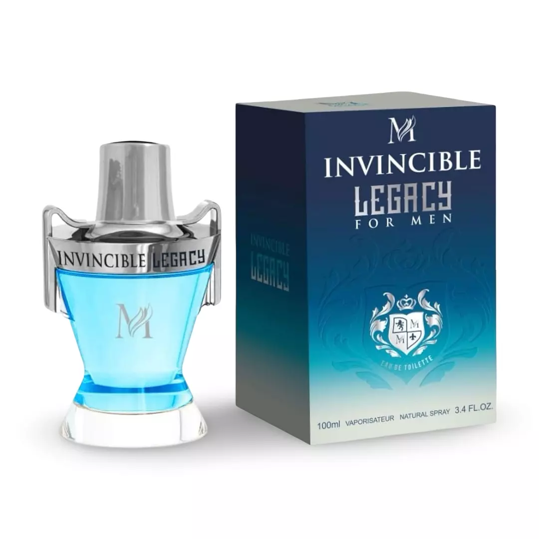 Parfum barbati Invicible Legacy Eau de Toilette 100 ml - Inspirat de Invictus Legend - fresh si energizant, aroma puternica, Magrot 25057