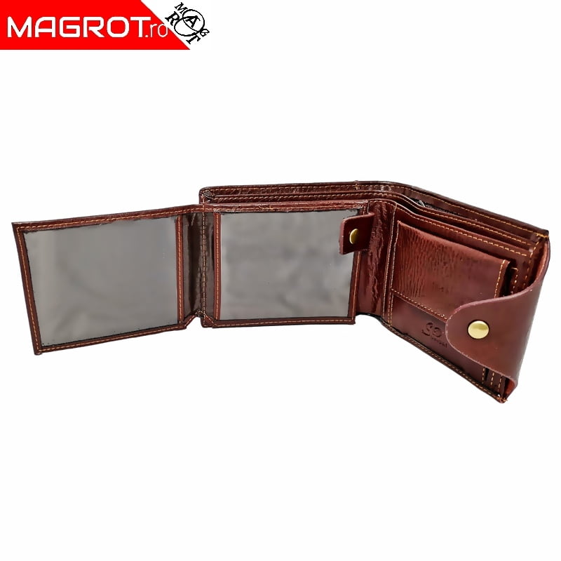 Portofel shidai 539 maro - imagine 4