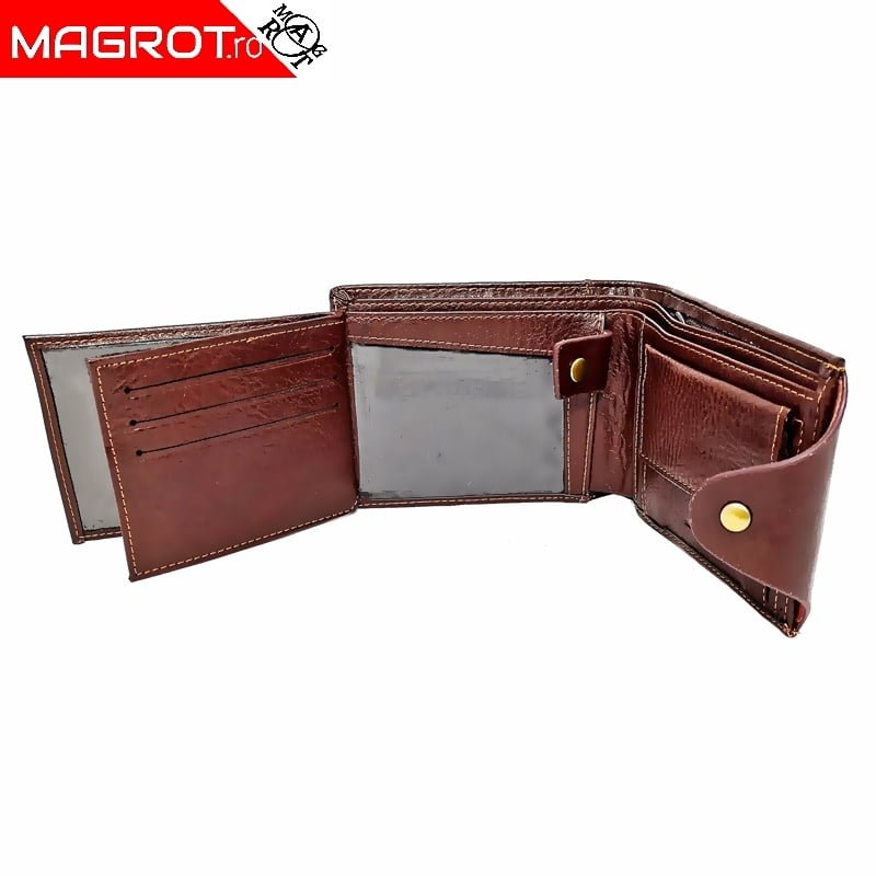 Portofel shidai 539 maro - imagine 5