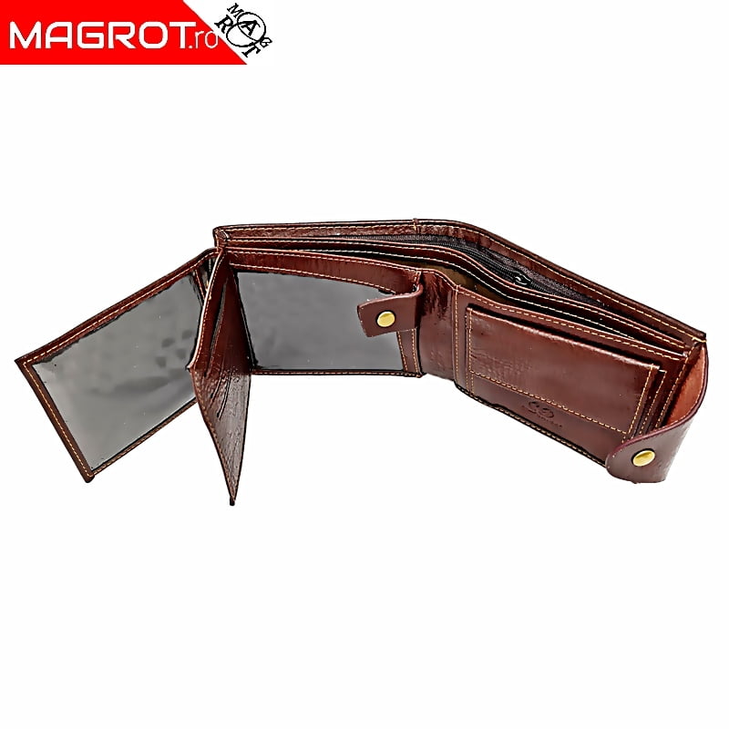 Portofel shidai 539 maro - imagine 2