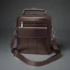 Borseta din piele naturala 23 x 19 maro Magrot 20155 - imagine 6